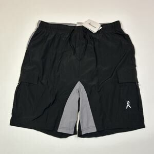 PRIESSEI Cycling Shorts Mens XL Padded Bike Shorts NWT Black Stretch